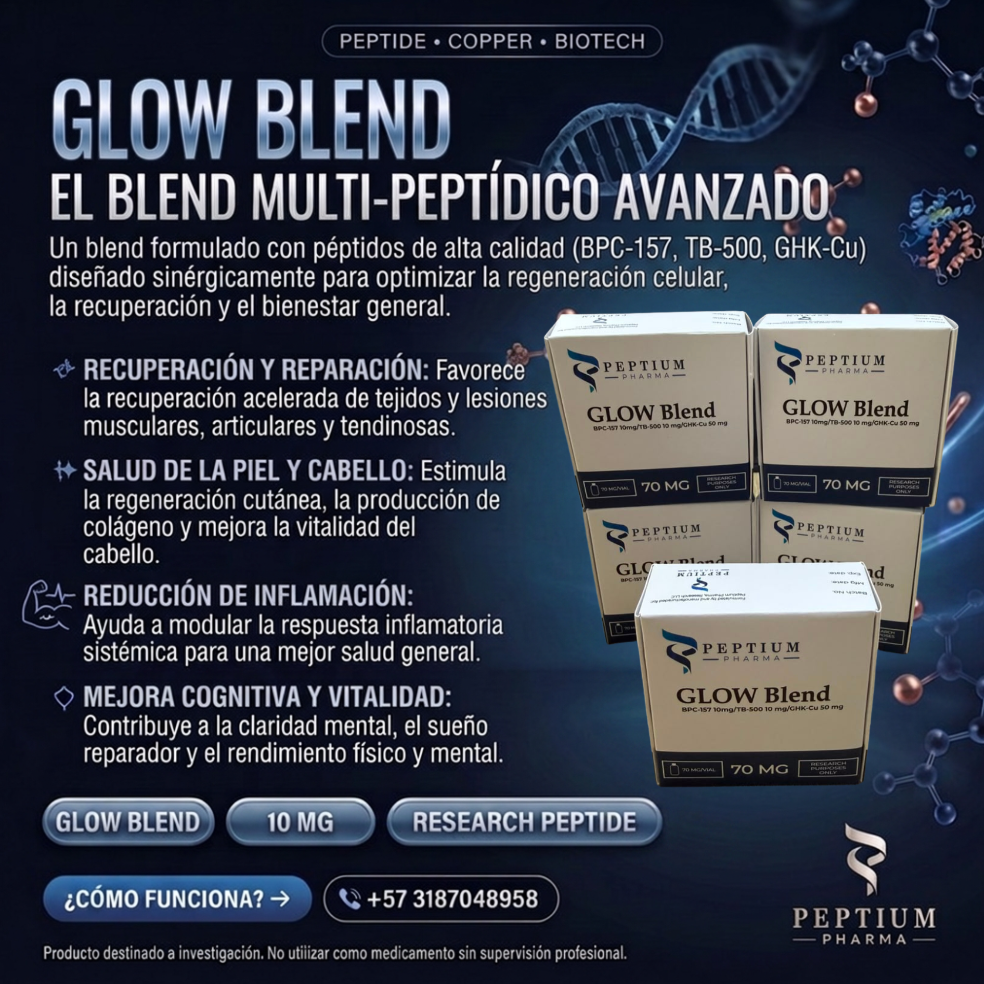 GLOW BLEND 70 MG